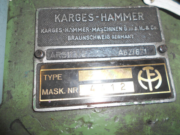 KARGES HAMMER ARS 112/2