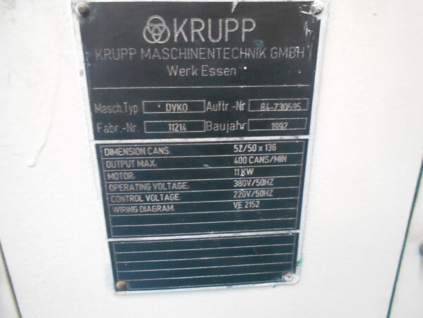 KRUPP DVKO