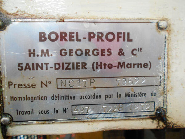 BOREL PROFIL NC 17P